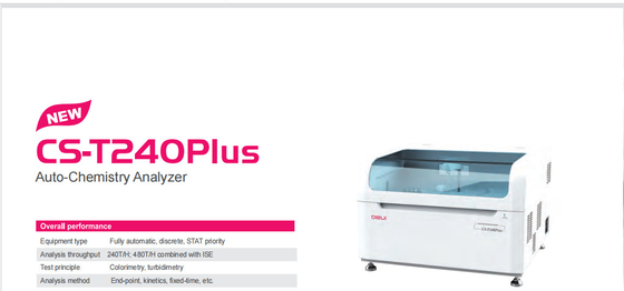 Analisador da química de sangue 240T/H