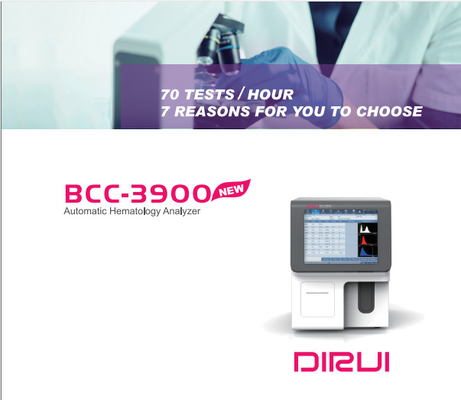 Analisador automático da hematologia BCC-3900
