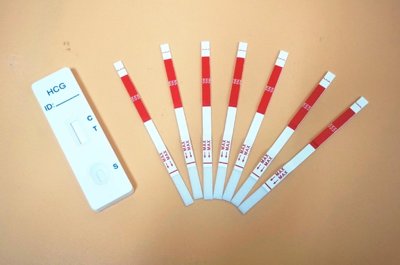 Gravidez rápida do jogo de teste de diagnóstico HCG da gaveta exata para testes do auto da casa