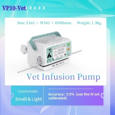 Bomba veterinária da infusão do veterinário do equipamento médico 240V da detecção ultrassônica