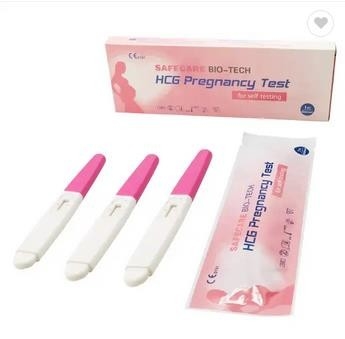Teste rápido 3.0mm de HCG da gravidez de auto-teste da análise à urina de gravidez
