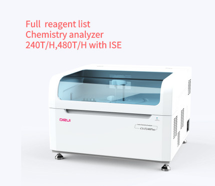 Proteção automática da colisão do analisador CS-T240Plus 240T/H da química clínica