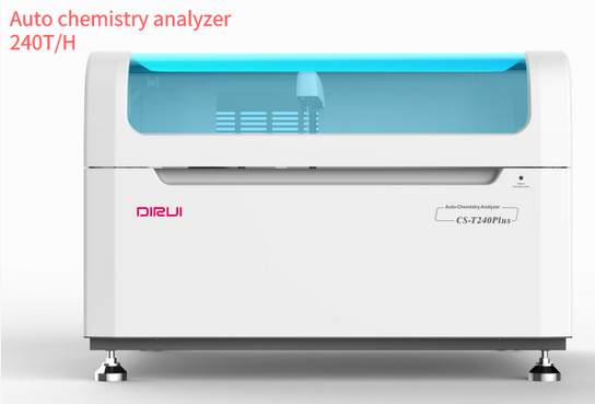 Proteção automática da colisão do analisador CS-T240Plus 240T/H da química clínica