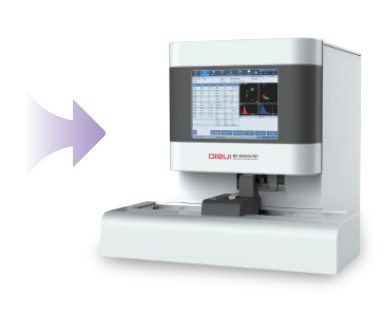 5 de BF6900CRP do sangue de testes do equipamento de Full Auto porções do analisador da hematologia