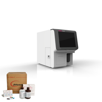 Equipamento de laboratório elétrico do analisador automático de 3 partes da hematologia