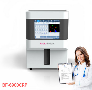 Analisador inteiramente auto BF-6900CRP da hematologia de Dirui com função de CRP