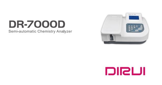 auto portátil médico do analisador da bioquímica de 340nm Dirui semi