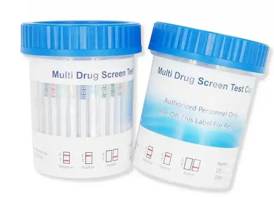 Droga rápida plástica do painel do jogo de teste de diagnóstico ISO9001 multi do copo do teste do abuso