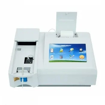 Analisador semi automático portátil da bioquímica do analisador médico da química clínica