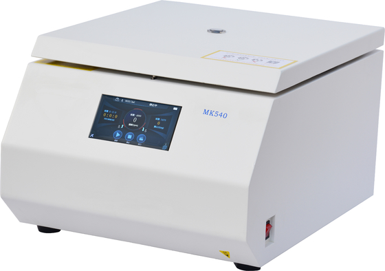 O LCD indica a máquina do centrifugador de Benchtop com centrifugador de baixa velocidade da grande capacidade