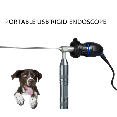 Tratamento rígido portátil da emergência do paciente não hospitalizado do hospital de animais do endoscópio MT-HE02 de USB